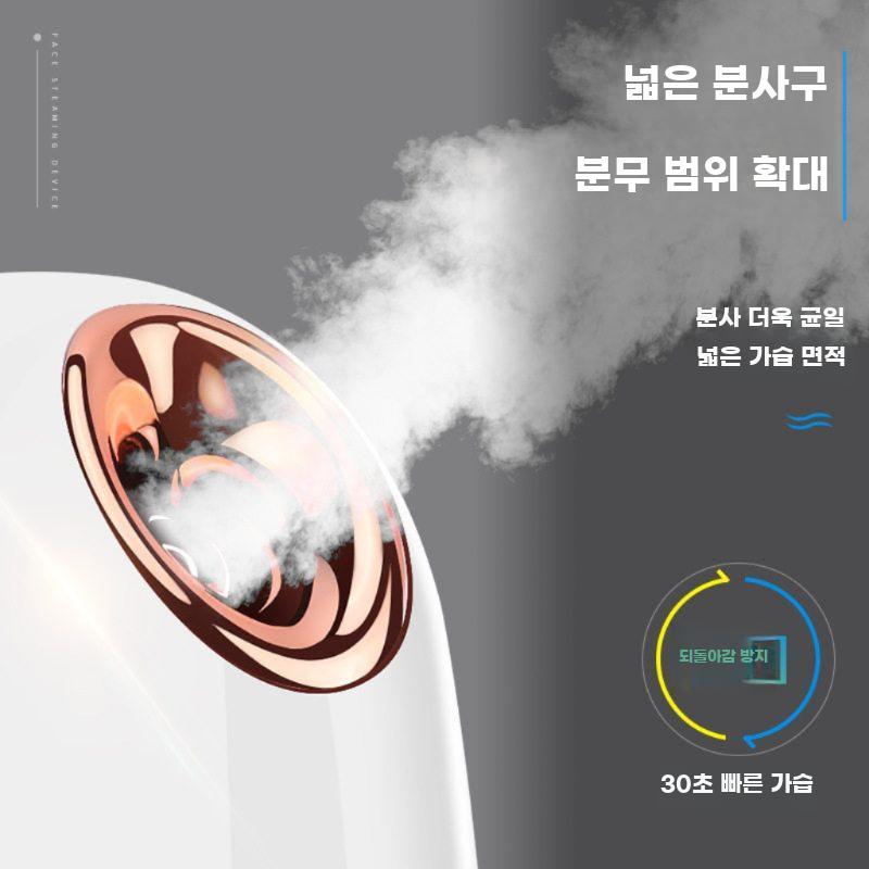 나노 미스트 스팀 페이셜 스티머 냉온 스프레이 보습기 - 상세 이미지 4