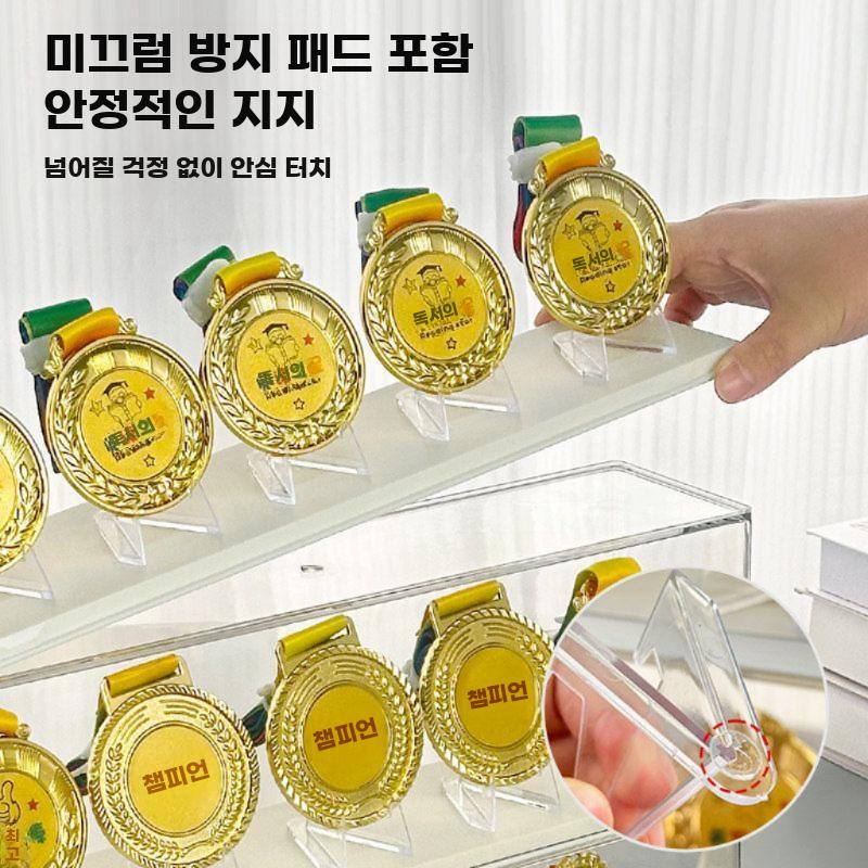마라톤 메달 전시 케이스 배지 뱃지 수납 디스플레이 - 상세 이미지 3