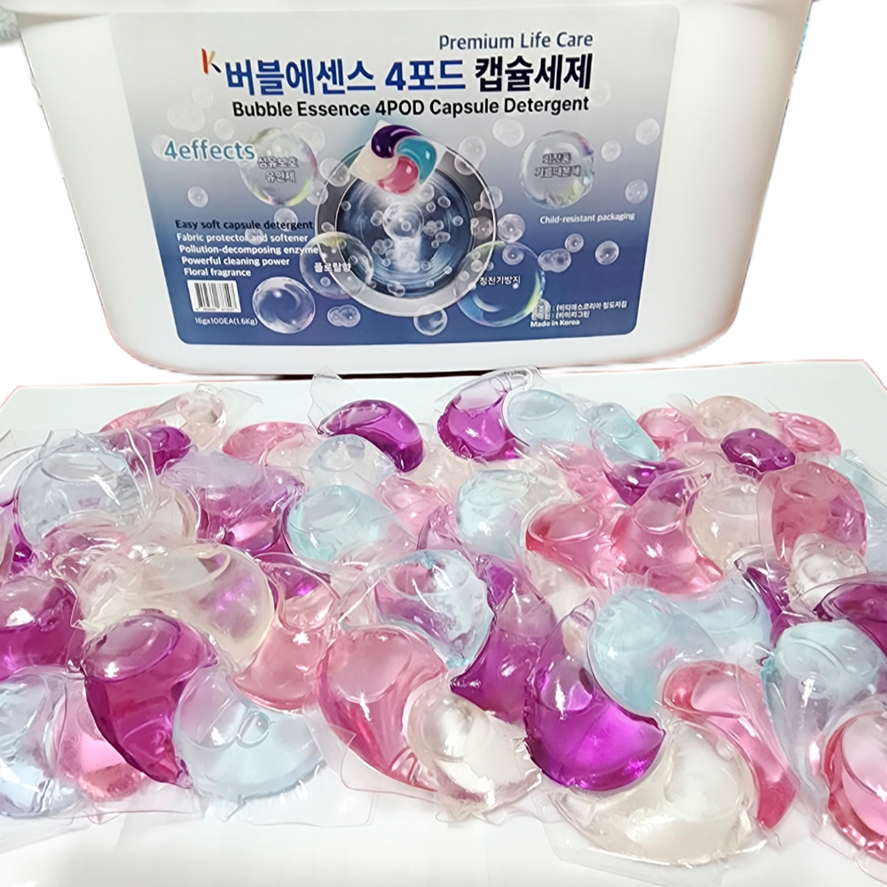 친환경 액체 캡슐 향 좋은 세탁세제 - 상품 이미지