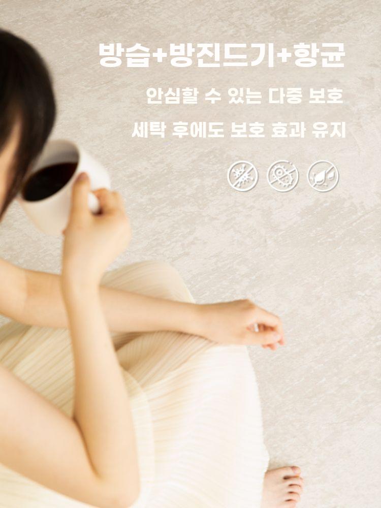거실 침실 방수 카펫 크림톤 고급 대형 매트 러그 - 상세 이미지 4