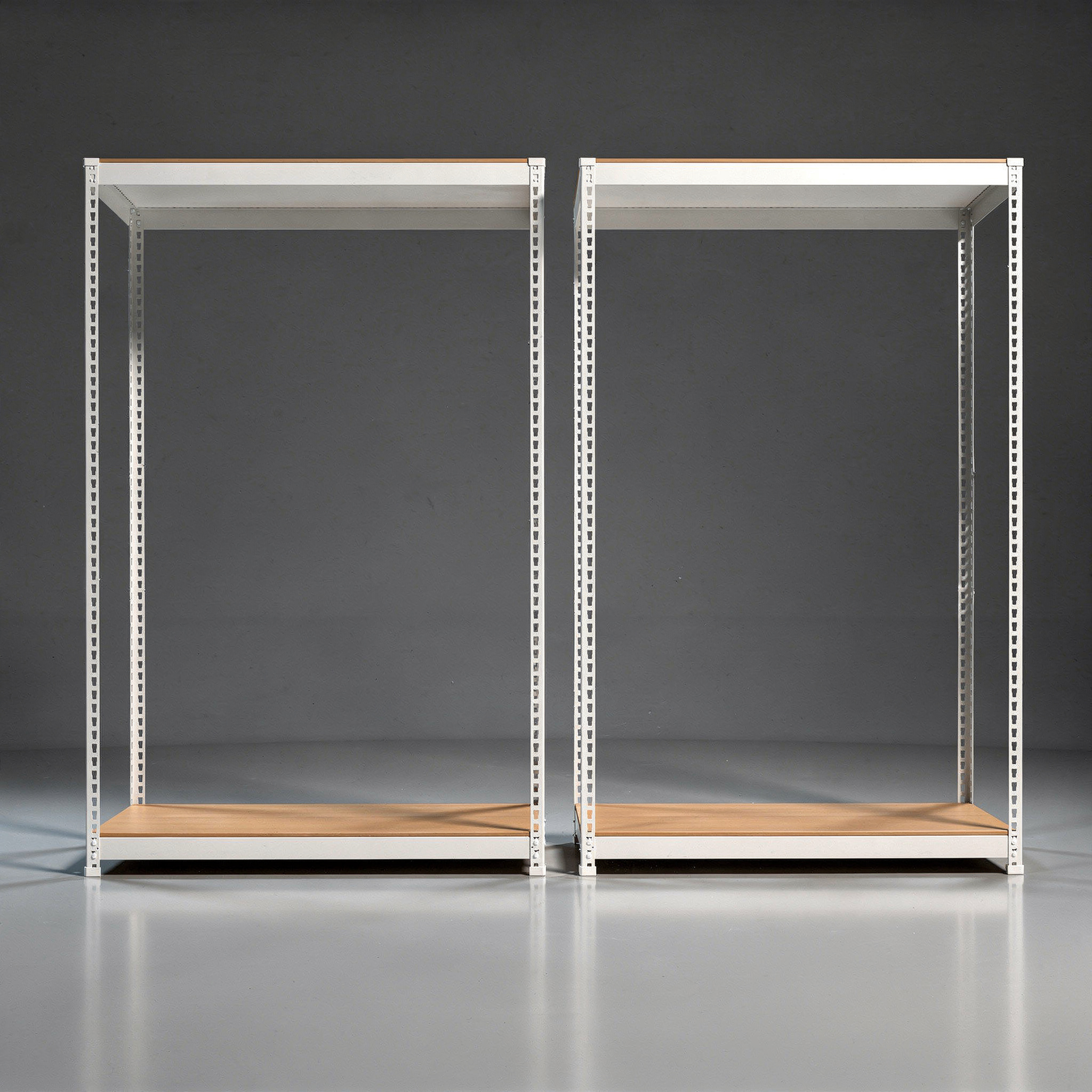 스피드랙 2T 철제선반 중량랙 조립식앵글 창고 베란다 렉 6003001200 2단