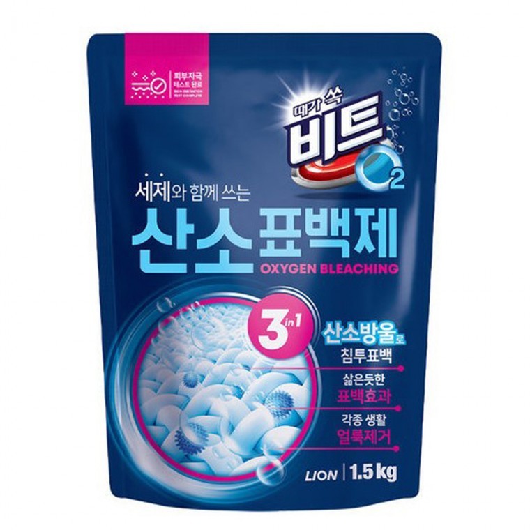 비트 O2 산소표백제 1.5kg - 상품 이미지