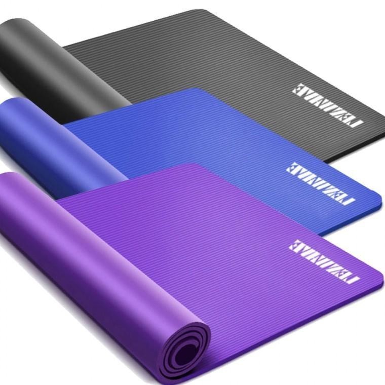JU 3컬러 대형 와이드 요가매트 층간소음 방지 헬스 휘트니스 YOGA-MAT 10mm 16mm - 상품 이미지