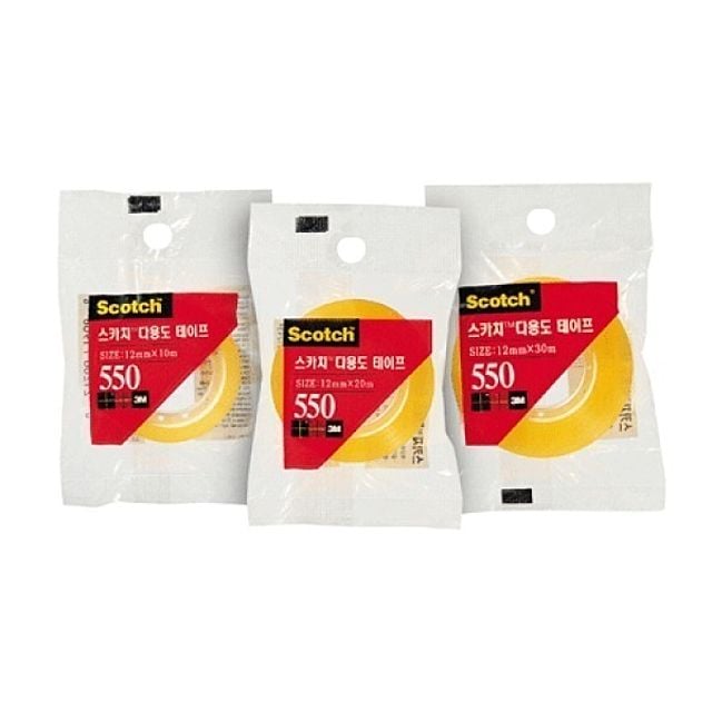 3M 스카치다용도테이프리필 12mmx20M 550R - 상품 이미지