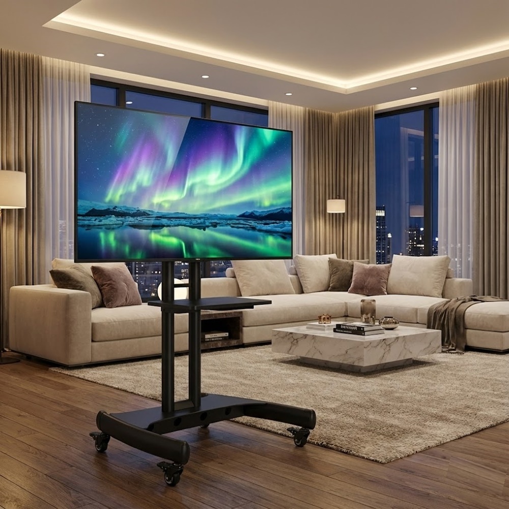 이동식 TV 거치대 LG 올레드 호환 194cm(77인치)