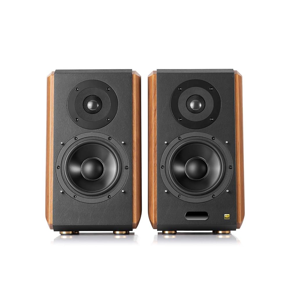 Edifier S1000MKII 오디오파일 액티브 책장 2.0 스피커 - 120W 스피커, aptX HD 광 입력 S1000MK2 전원 근거리 모니터 클래스 D 앰프 - 상세 이미지 2