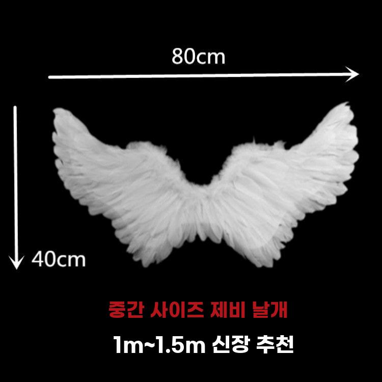 코스프레 날개 의상 세트 이벤트 무대 연출용 파티 - 상세 이미지 4