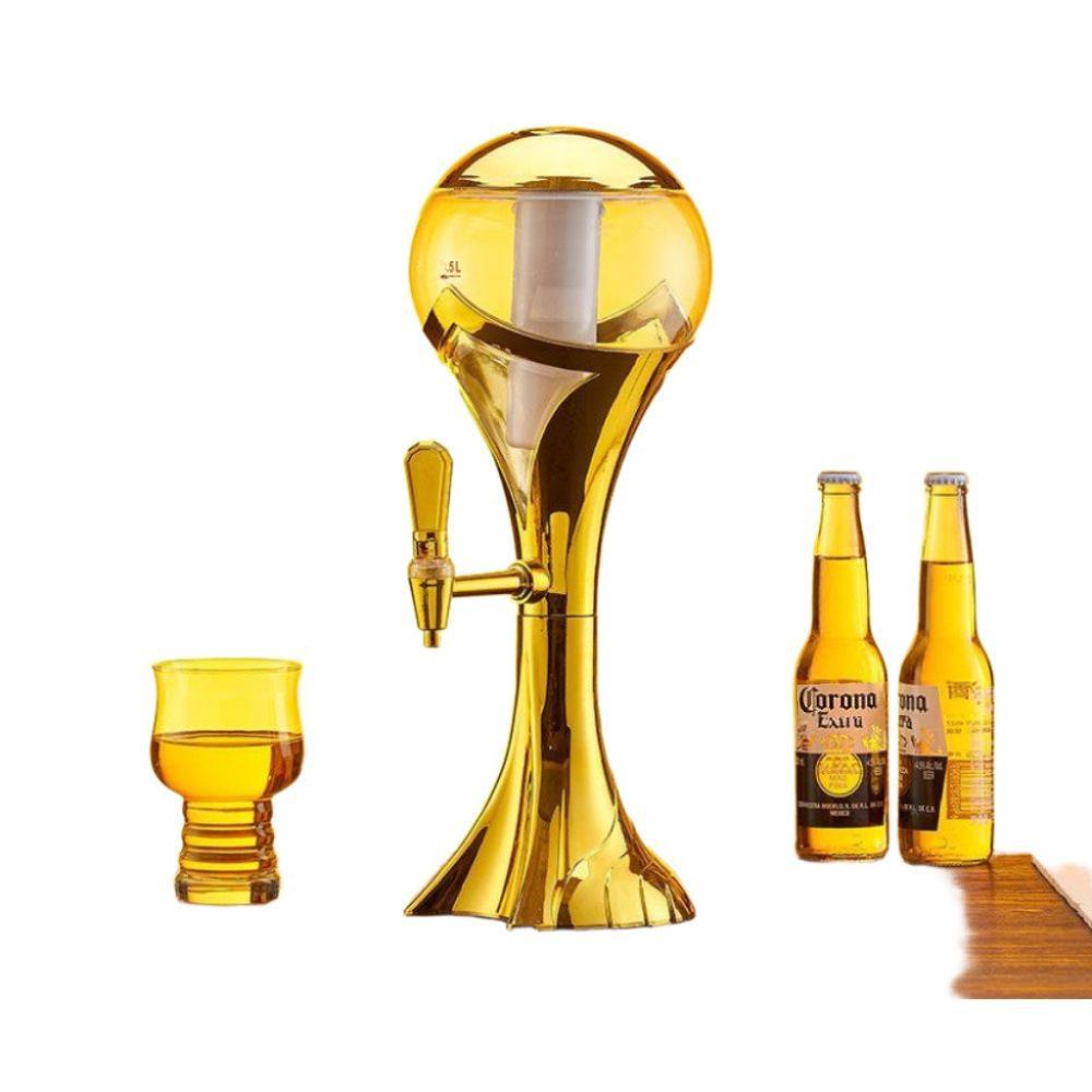 맥주 용기 디스펜서 발광형 업소용 음료 머신기 - 상품 이미지