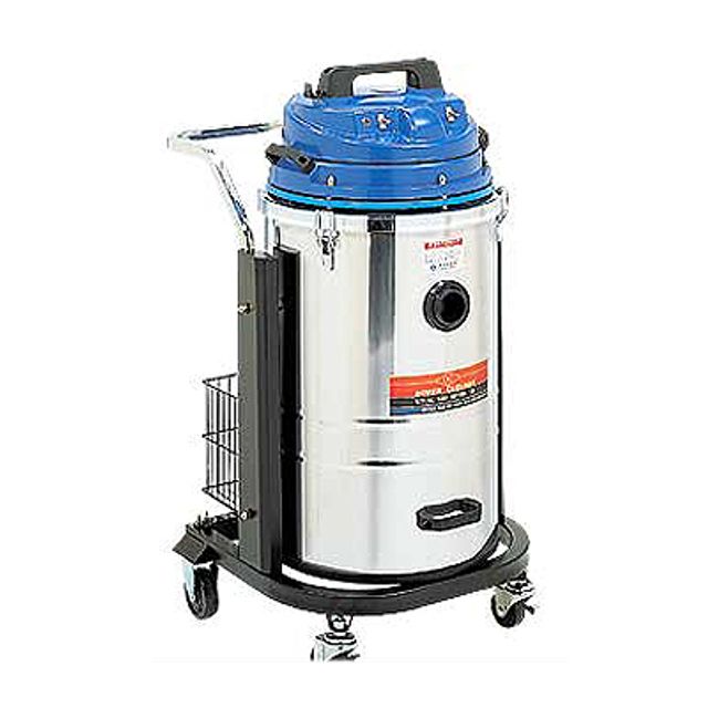 산업용청소기(습3모터) 4050W 5.4HP 104ℓ 660x700x1150 44kg stainless SUPER-1000 - 상품 이미지