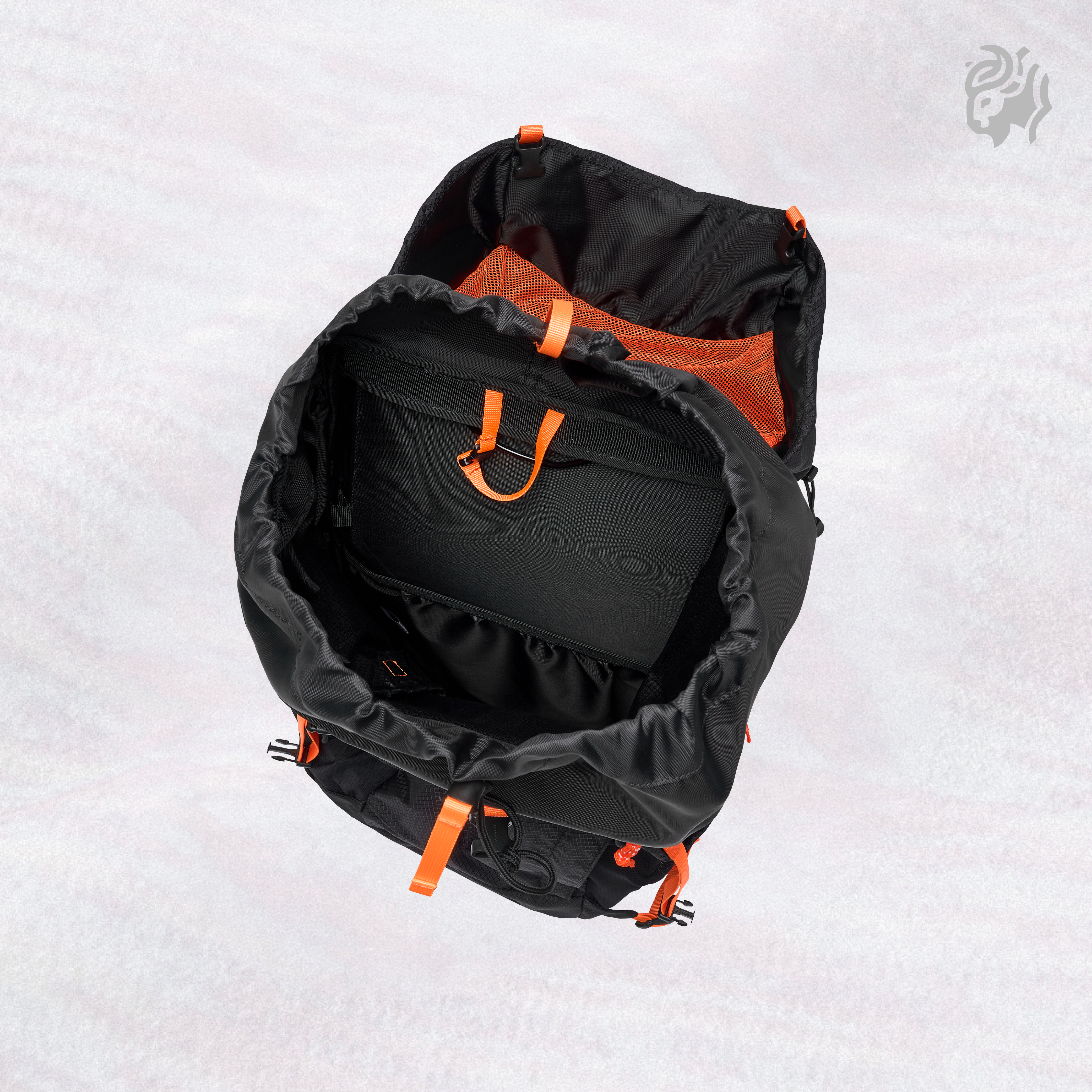 암어백패커 DOI 45 백패킹 배낭 등산 트레킹 가방 45L, 블랙 - 상세 이미지 5