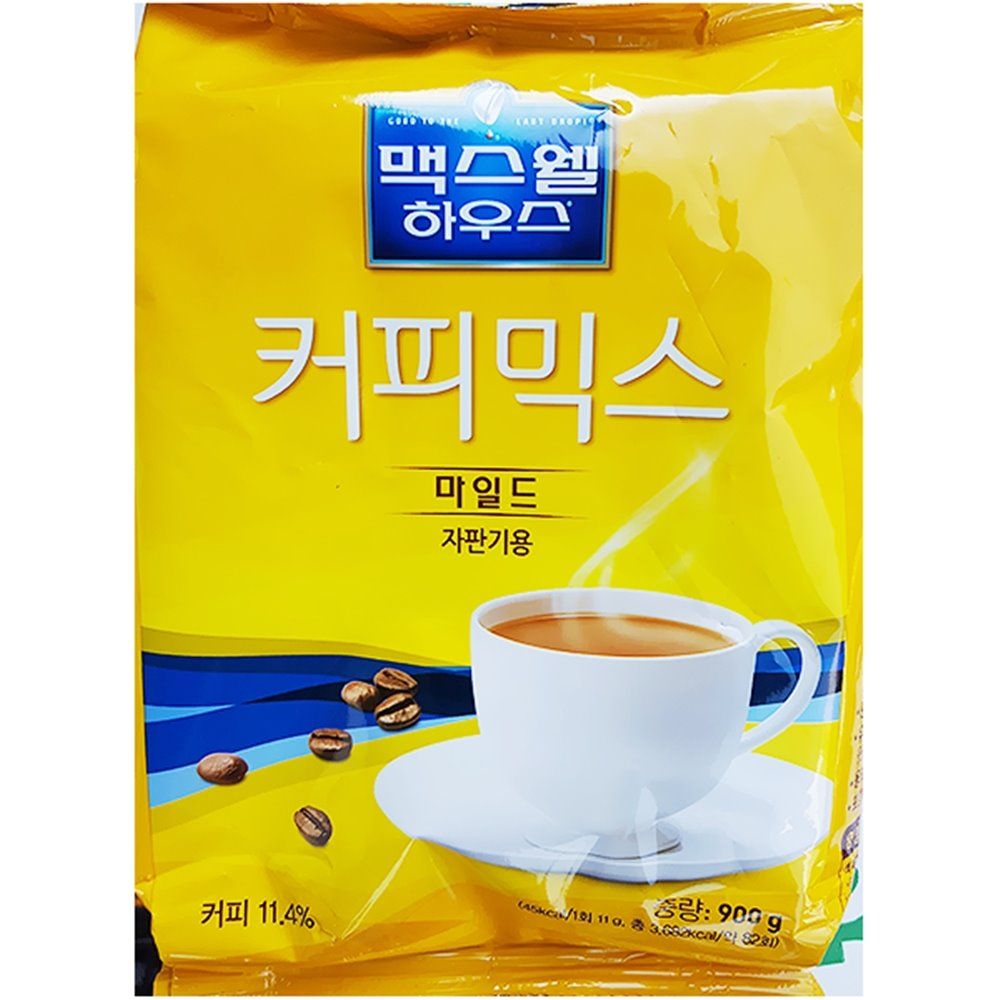 업소용 식자재 맥스웰 자판기 마일드 커피믹스 900g - 상품 이미지