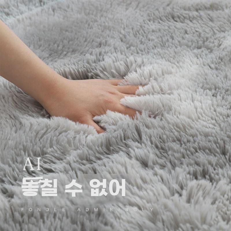 원형 러그 침대 카페트 침실 거실 인테리어 패브릭 - 상세 이미지 4