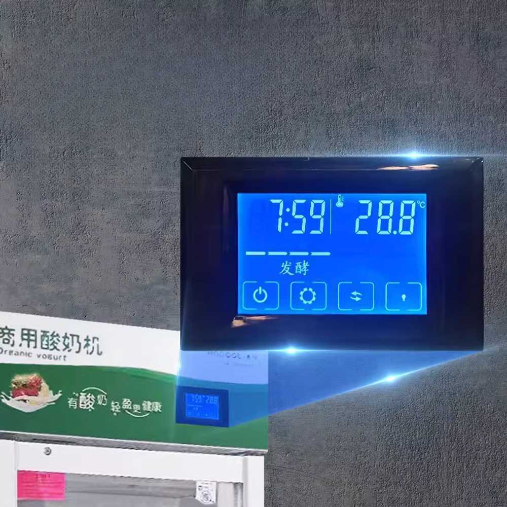 우유 발효기 가정용 요거트 플레인 발효 조리 도구 86L 발효냉장일체형(블랙-화이트) - 상세 이미지 3