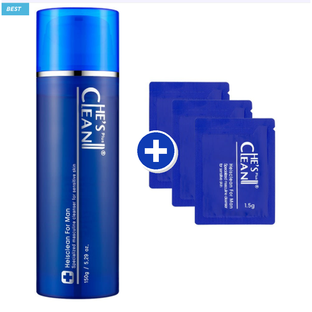 [체험팩 3개 제공] 히즈클린 남성청결제 항문세정제 진정 냄새 전용 클렌저