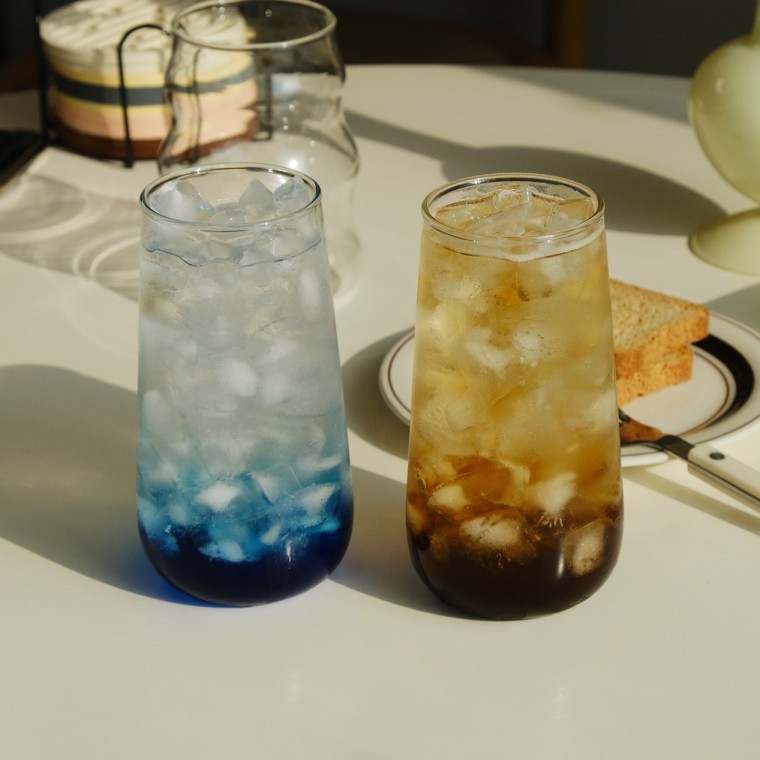 동민상사 내열 롱 유리컵 카페컵 에이드잔 500ml - 상품 이미지