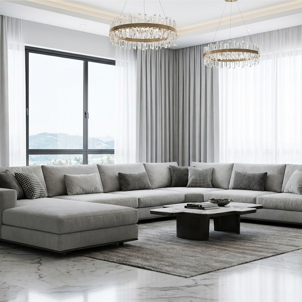 [난연 5중직] 두꺼운 온담커튼 암막100% 형상기억 나비주름 방한 단열 핀형 맞춤 커튼