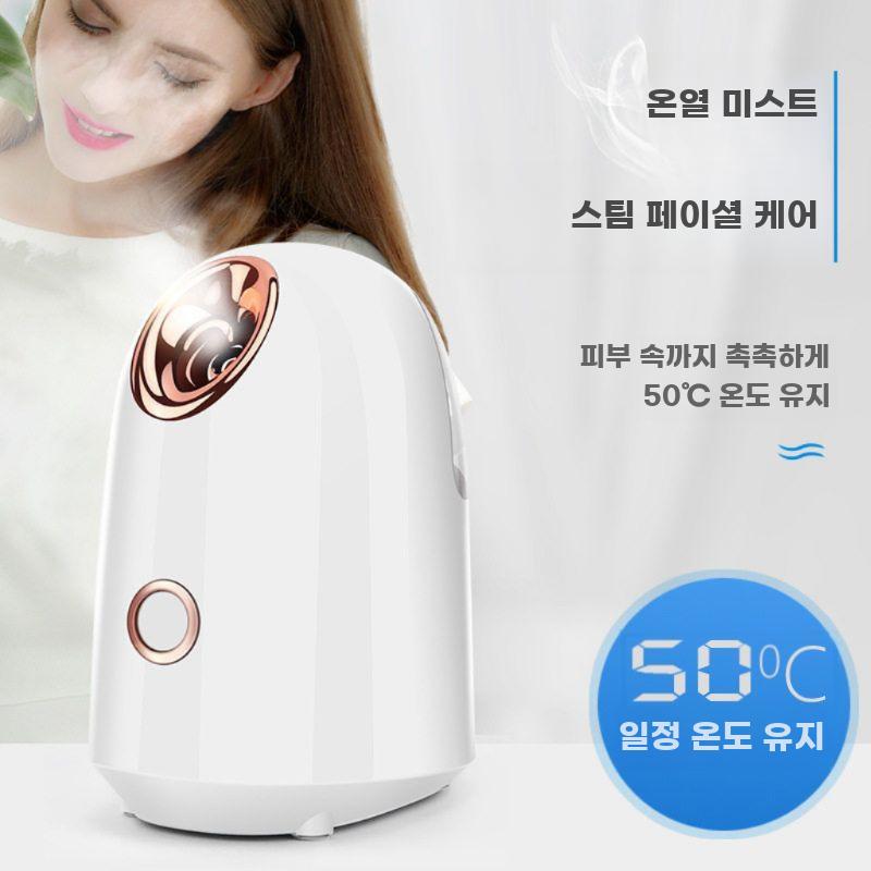 나노 미스트 스팀 페이셜 스티머 냉온 스프레이 보습기 - 상세 이미지 2