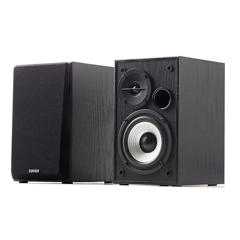 Edifier R980T 4인치 액티브 책장 스피커 - 2.0 컴퓨터 전동 스튜디오 모니터(페어) - 상품 이미지