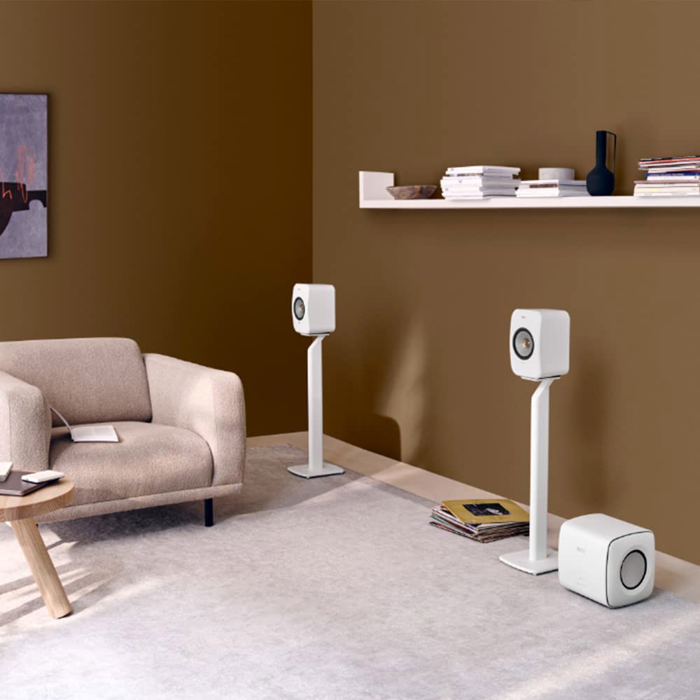 LSX II용 KEF S1 플로어스탠드(미네랄 화이트) LSX S1 Cobalt Blue - 상세 이미지 3