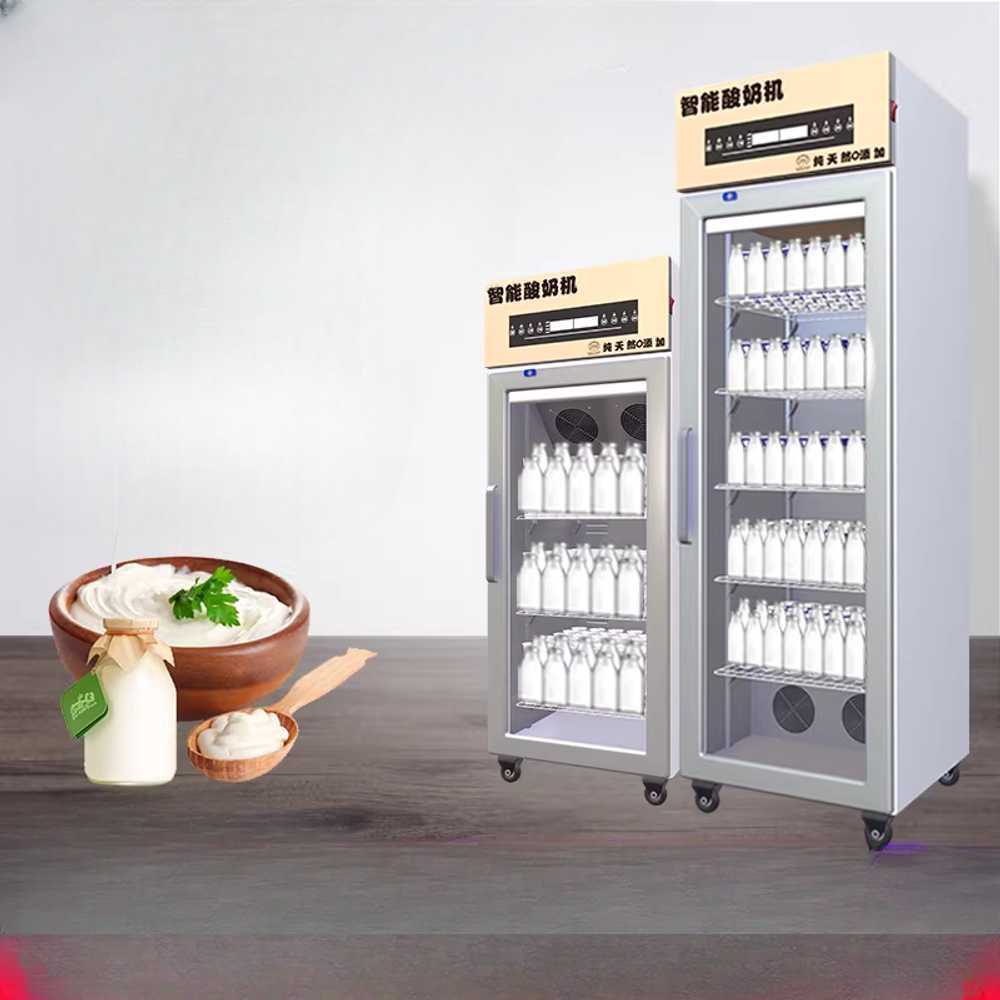 요거트 제조기 자동 발효 우유 요구르트 만들기 기계 120L 살균 발효 냉장 일체형 - 상세 이미지 3