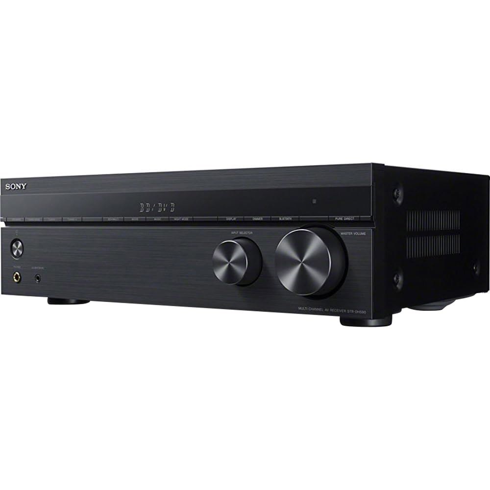소니 STRDH590 5.2 멀티채널 4k HDR AV 리시버, 블루투스 번들, 3년 CPS 향상 보호 팩 포함 - 상세 이미지 3