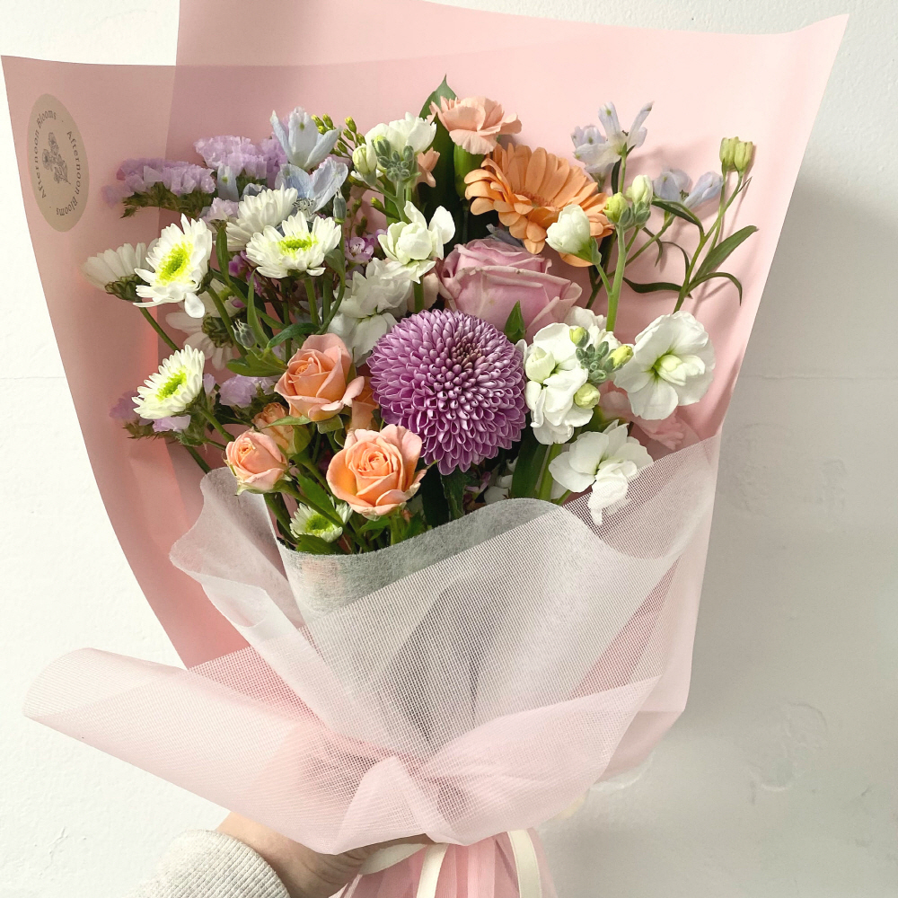 졸업 생일 기념일 생화 소형 꽃다발 꽃배달 싼곳 생화택배