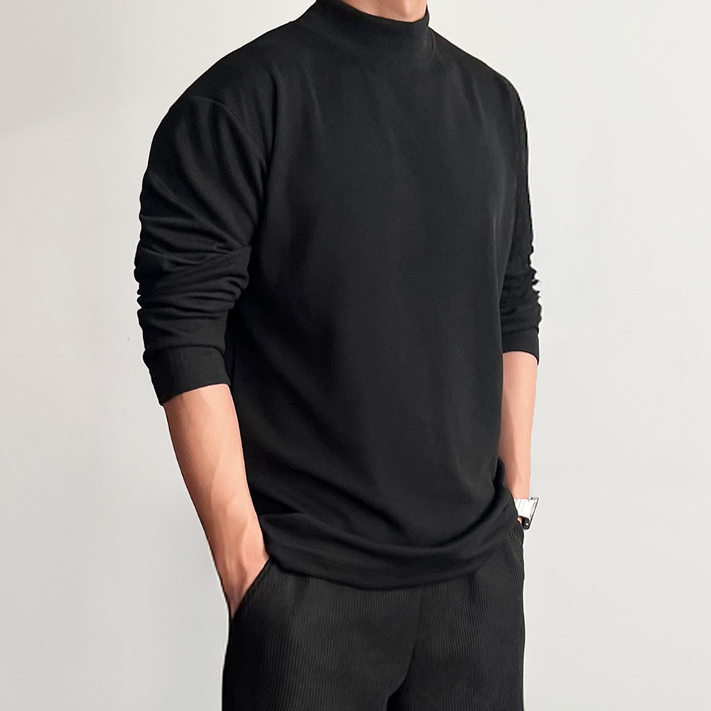 남자반목티 남자반폴라 남성폴라티 반목티남성 - 상세 이미지 4