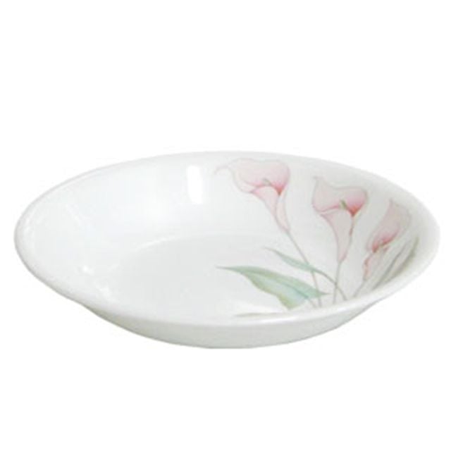 코렐 백합 비빔기 대 21.5cm 1P 도자기 꽃 비빔밥 - 상품 이미지