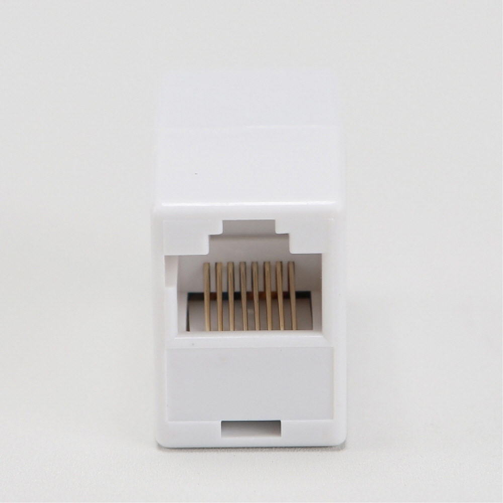 미래로아이티 8핀 RJ45 RJ11 I형 커플러 랜선 연장 모듈러잭 커넥터 배선연결 - 상세 이미지 2