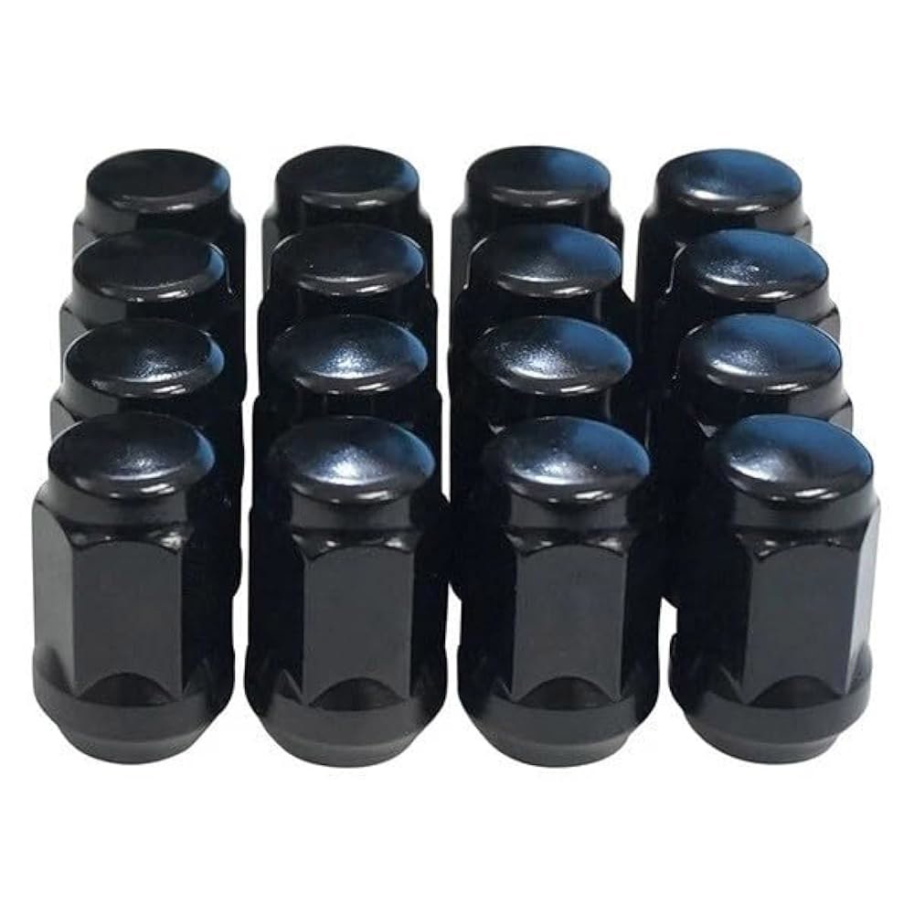 WANTONE RACING 16피스 블랙 에이콘 레니게이드 M10 1.25, & 매버릭 17mm 휠 UTV 아웃랜더 교체용 ATV 육각 스포츠 디펜더 Can-Am 1000 러그 - 상품 이미지