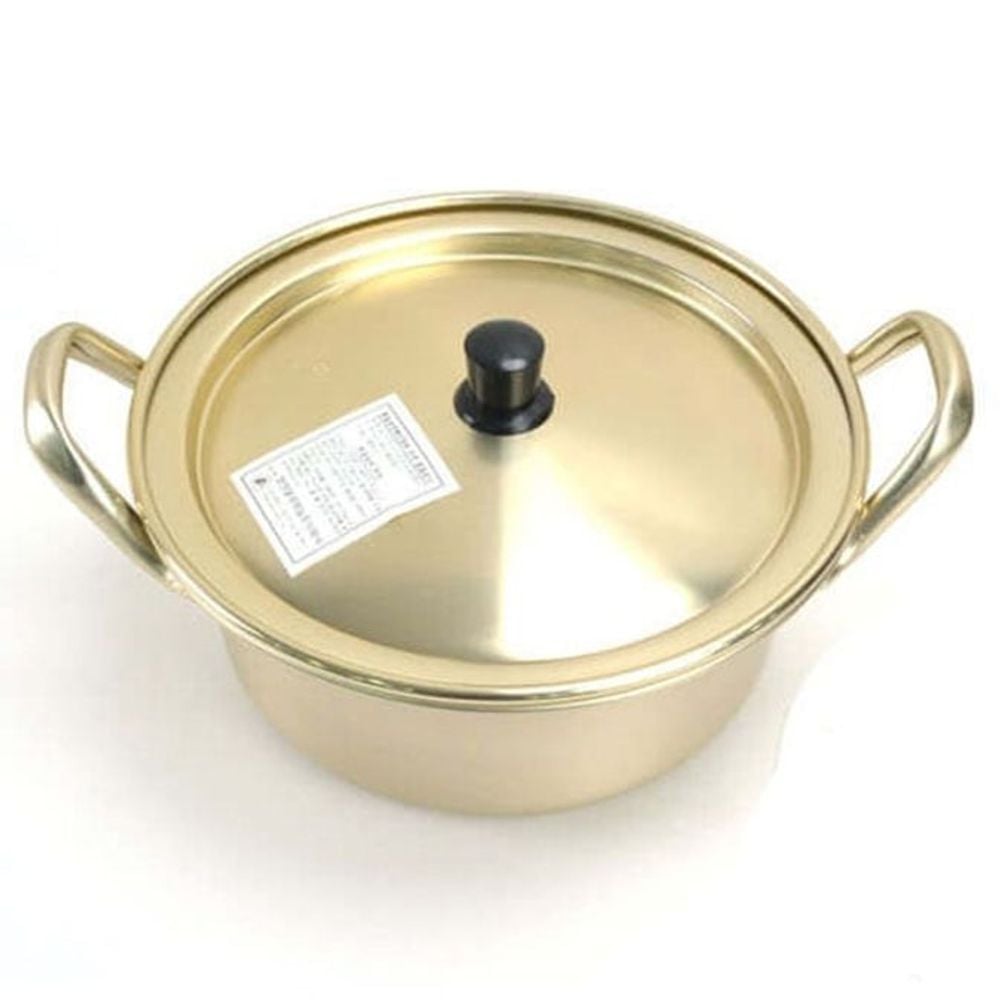 양은냄비 라면냄비 양수냄비 양푼이 찌개냄비 18cm 추억의 노란냄비 18호 - 메인 이미지