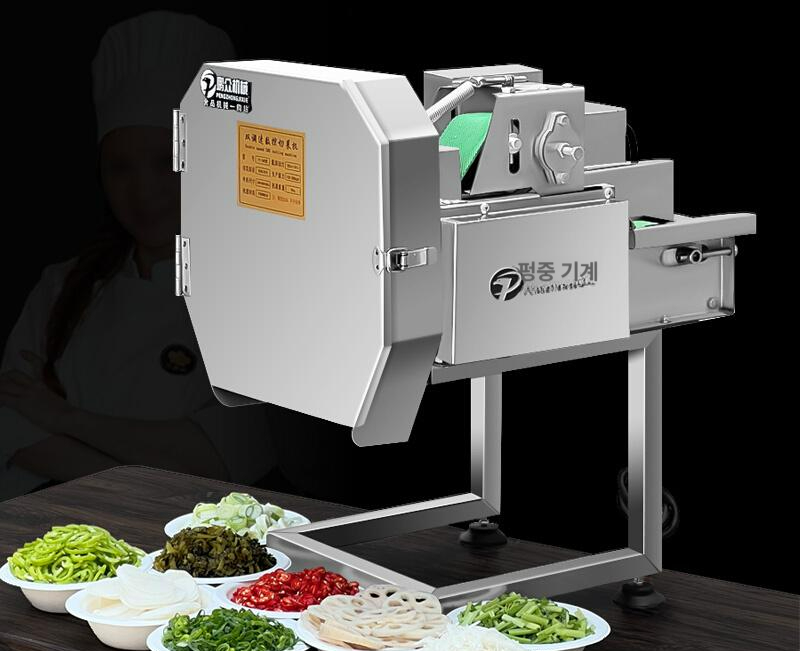 업소용 파써는기계 탕파절단기 채소 슬라이서 커터 P-16Q SUS304