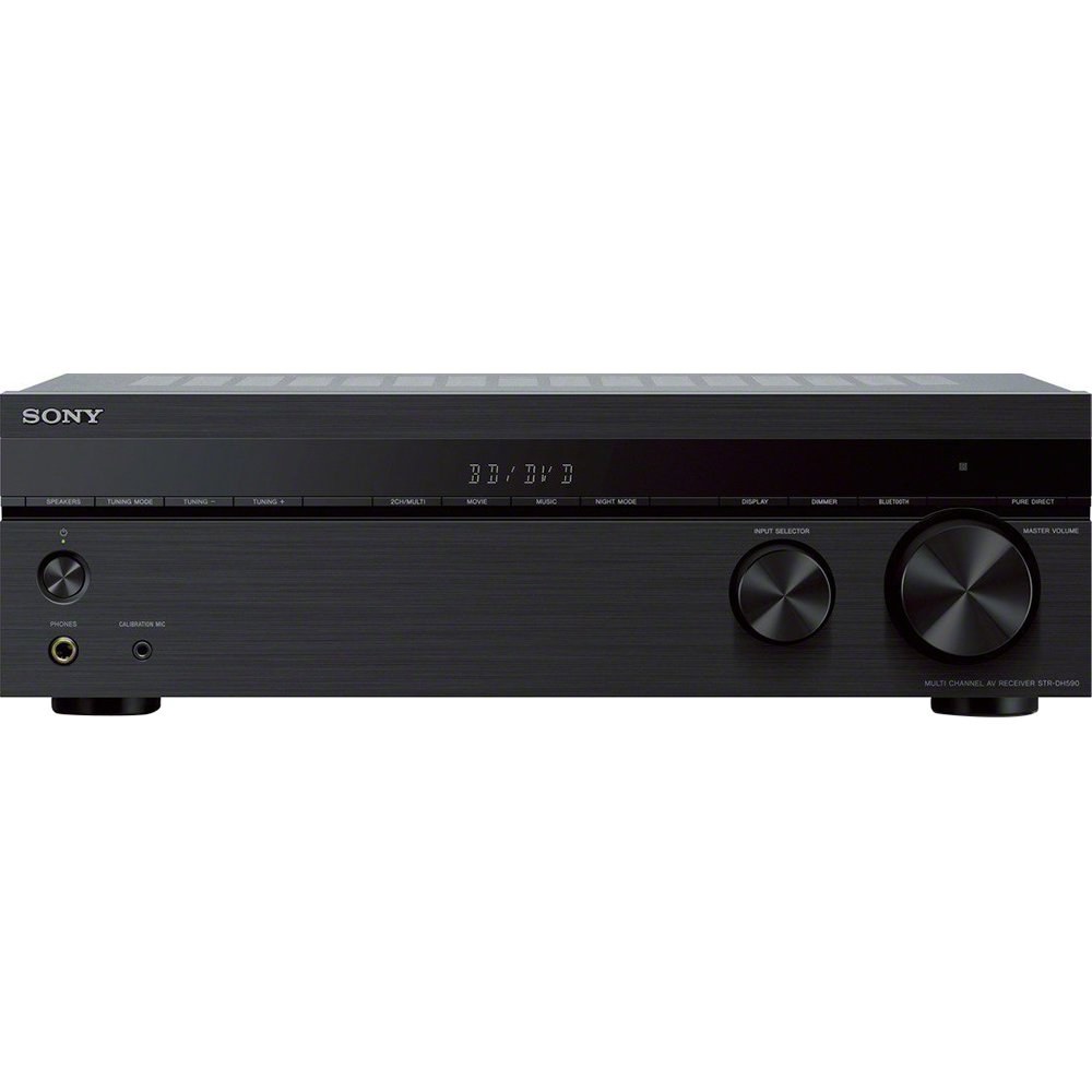 소니 STRDH590 5.2 멀티채널 4k HDR AV 리시버, 블루투스 번들, 3년 CPS 향상 보호 팩 포함 - 상세 이미지 2