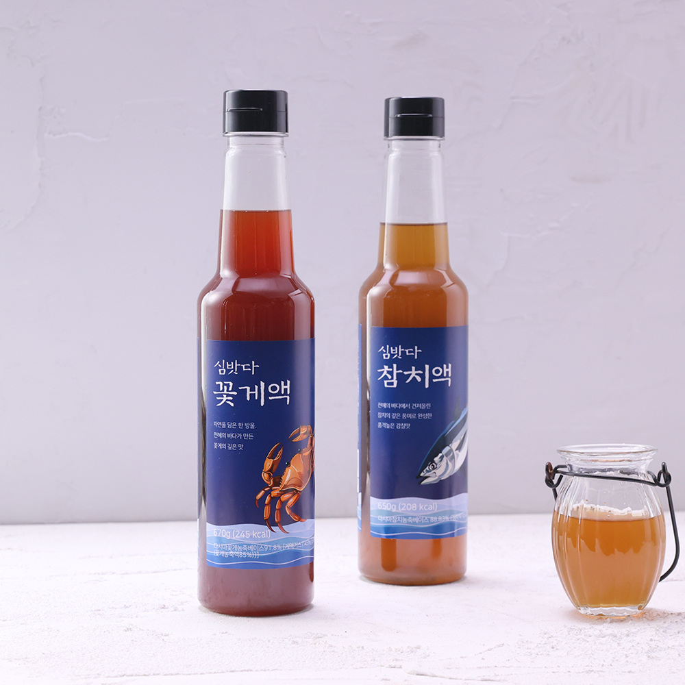 심밧다 프리미엄 참치액 어간장 650ml, 4개 이미지 8