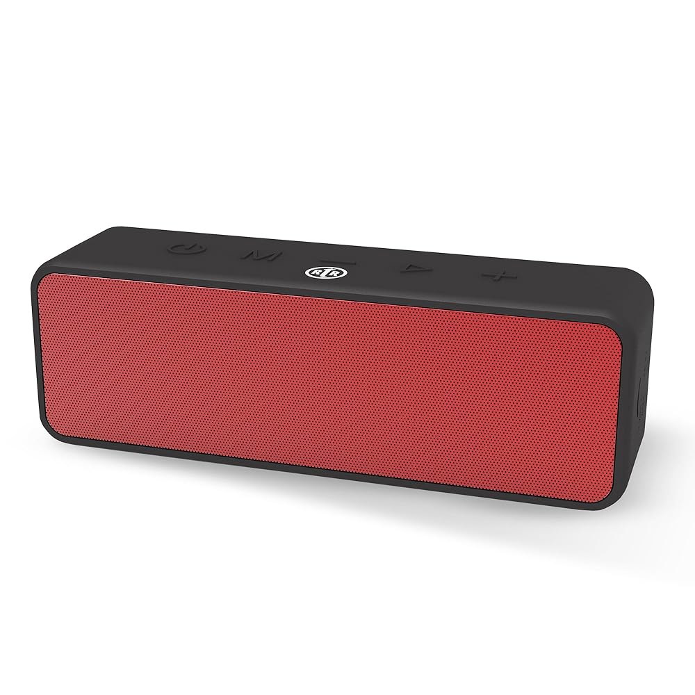 RTR - A1 50W 휴대용 블루투스 스피커, 컴팩트, 및 강력한 오디오, IPX6 방수, 고급 5.3, TWS 페어링, 12시간 배터리 수명, 완벽한 실내 실외 스피커 - 상품 이미지