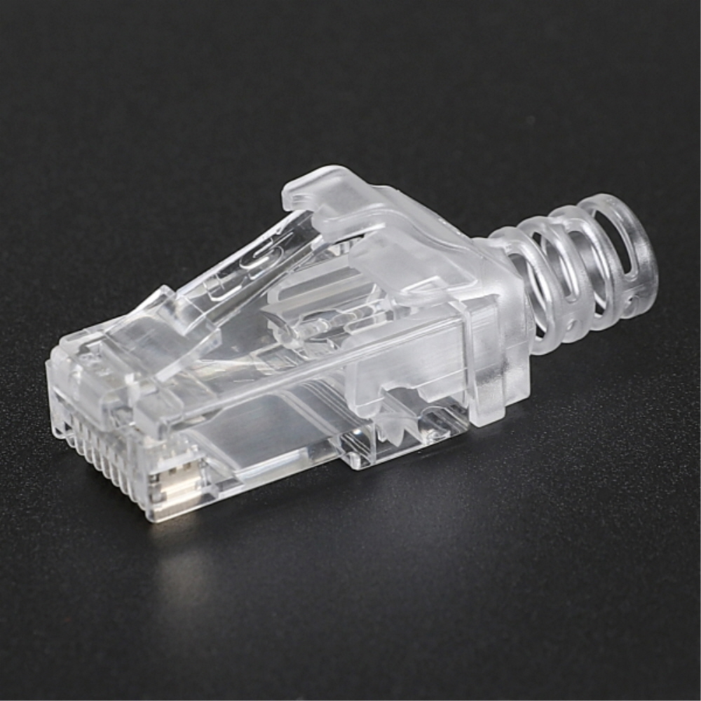 LS전선 UTP CAT.6 8핀 RJ45 랜선 모듈러잭 커넥터 100개 - 상세 이미지 2