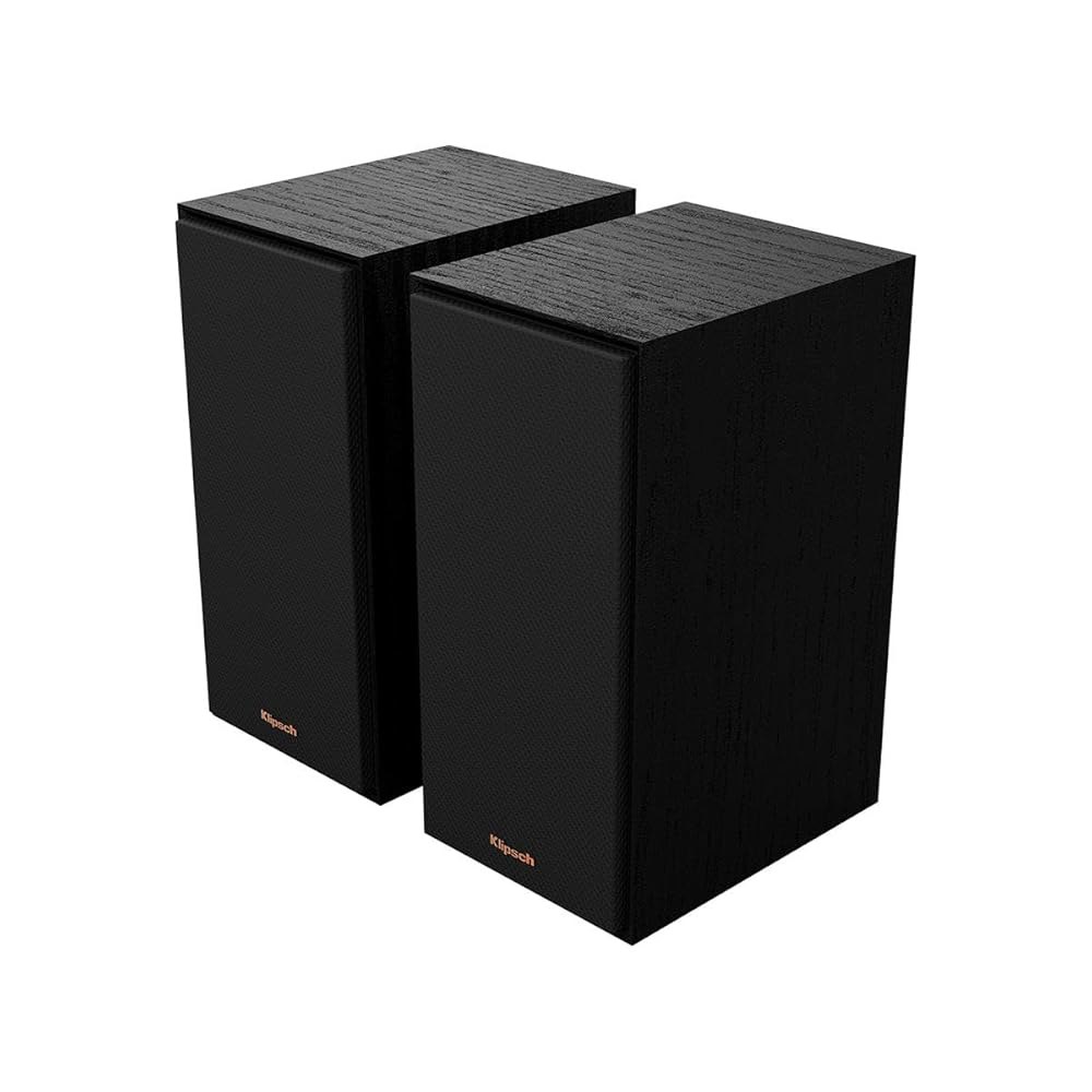 Klipsch 레퍼런스 R-40PM 전원 책장 스피커 - 90도 x 트랙트릭스 혼 선형 여행 서스펜션 세련되고 현대적인 외관 4 Driver - 상세 이미지 2