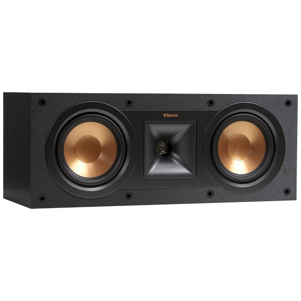Klipsch 레퍼런스 R-25C 양방향 센터 채널 스피커, 400W 피크 전력 - 상품 이미지