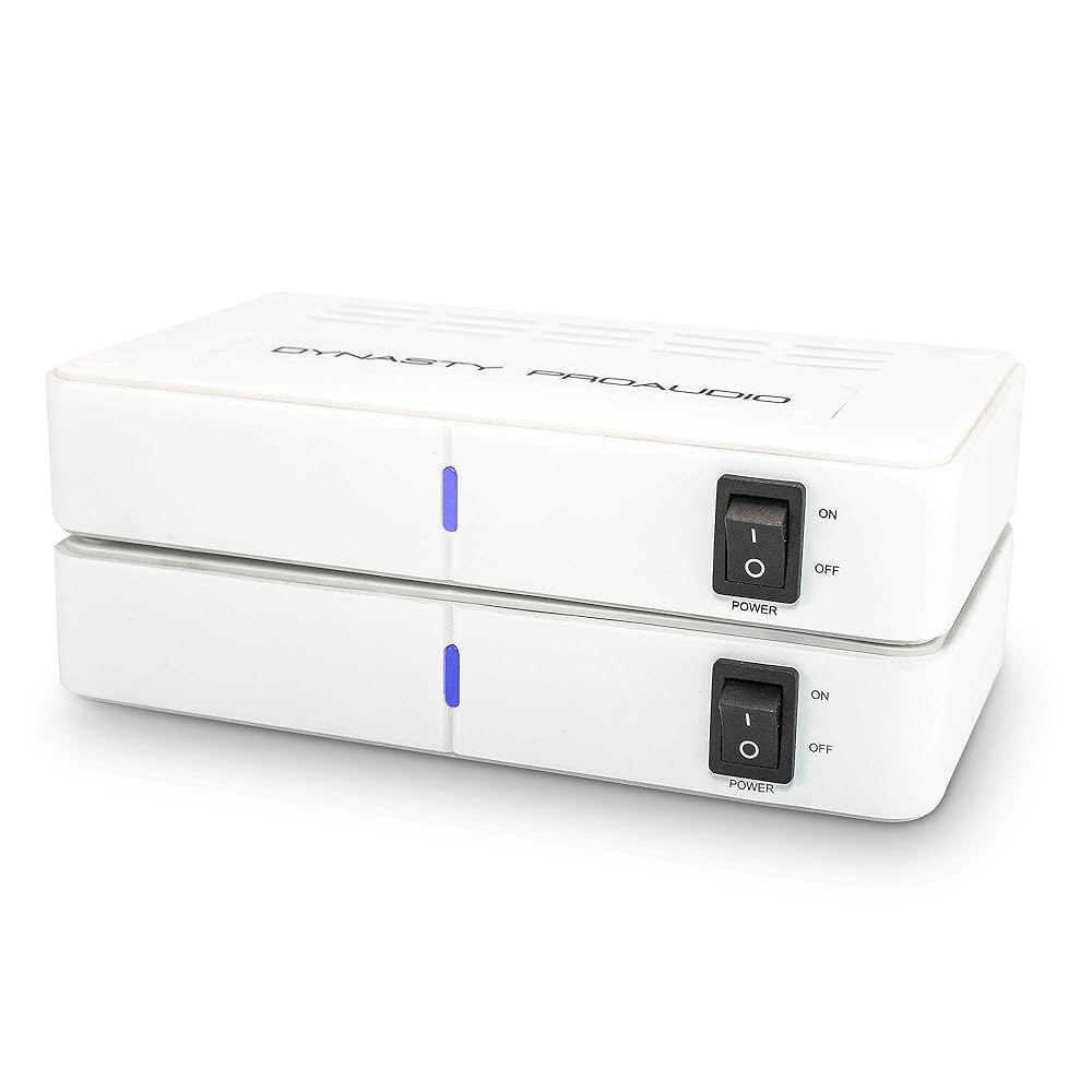 다이너스티 프로오디오 WSA-5RP 무선 서라운드 사운드 리어 스피커 키트, 50W 앰프 2개 내장, 5.2G / 5.8GHz 듀얼 밴드 선택 가능, 총 106개의 RF 채널 자동 - 상품 이미지