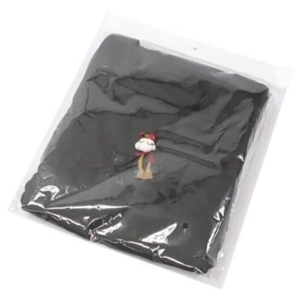 이쁜앞치마 주방잡화 누빔 방한 앞치마 블랙