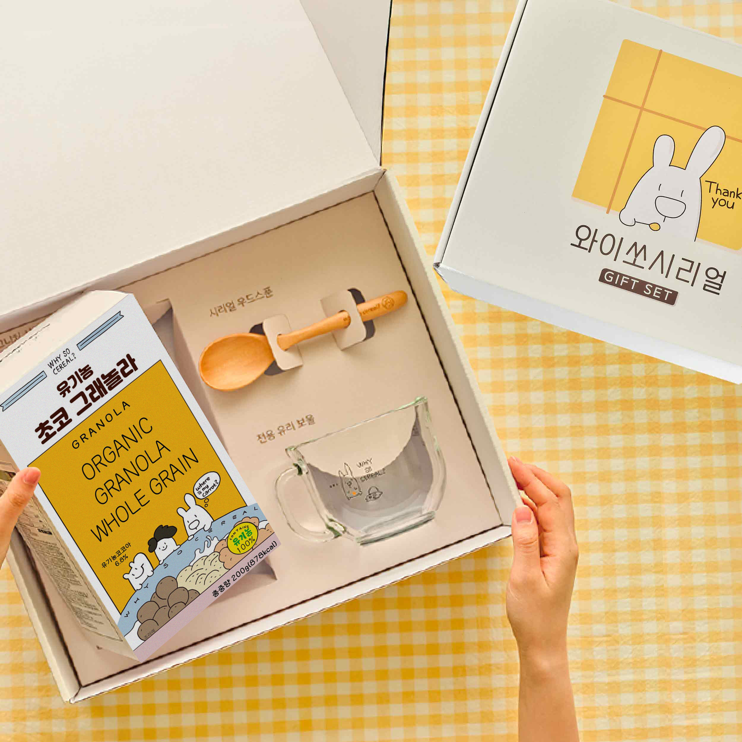 유기농 그래놀라 선물세트 오트밀 귀리 간편식 건강간식 - 상세 이미지 3