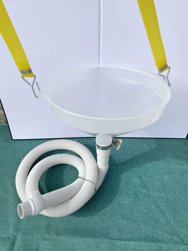대형깔대기 입구넓은 호퍼 플라스틱 빅사이즈 트럼펫 대형 깔때기 26cm +4.0m - 상세 이미지 5