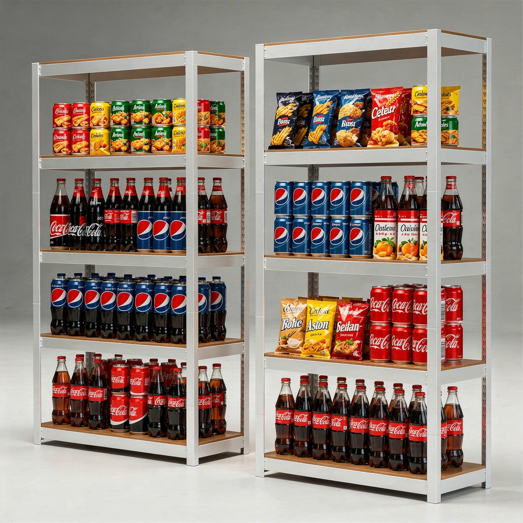 코스트코선반 스피드랙 철제선반 조립식 앵글 베란다 창고 무볼트 건조기 3030605단