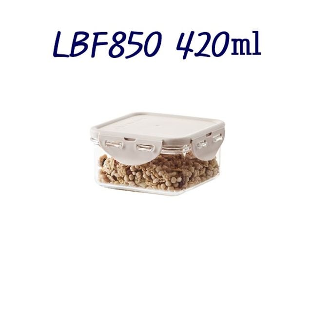 락앤락 비스프리 스테커블 정사각 420ml PIK LBF850 - 상품 이미지