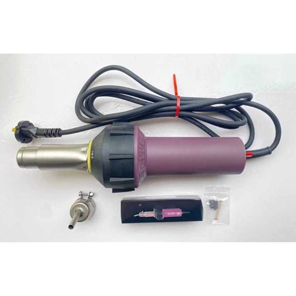PP용접기 히팅기 플라스틱 파이프 노즐 고데기 산업용 1600W 세트 1 - 상품 이미지