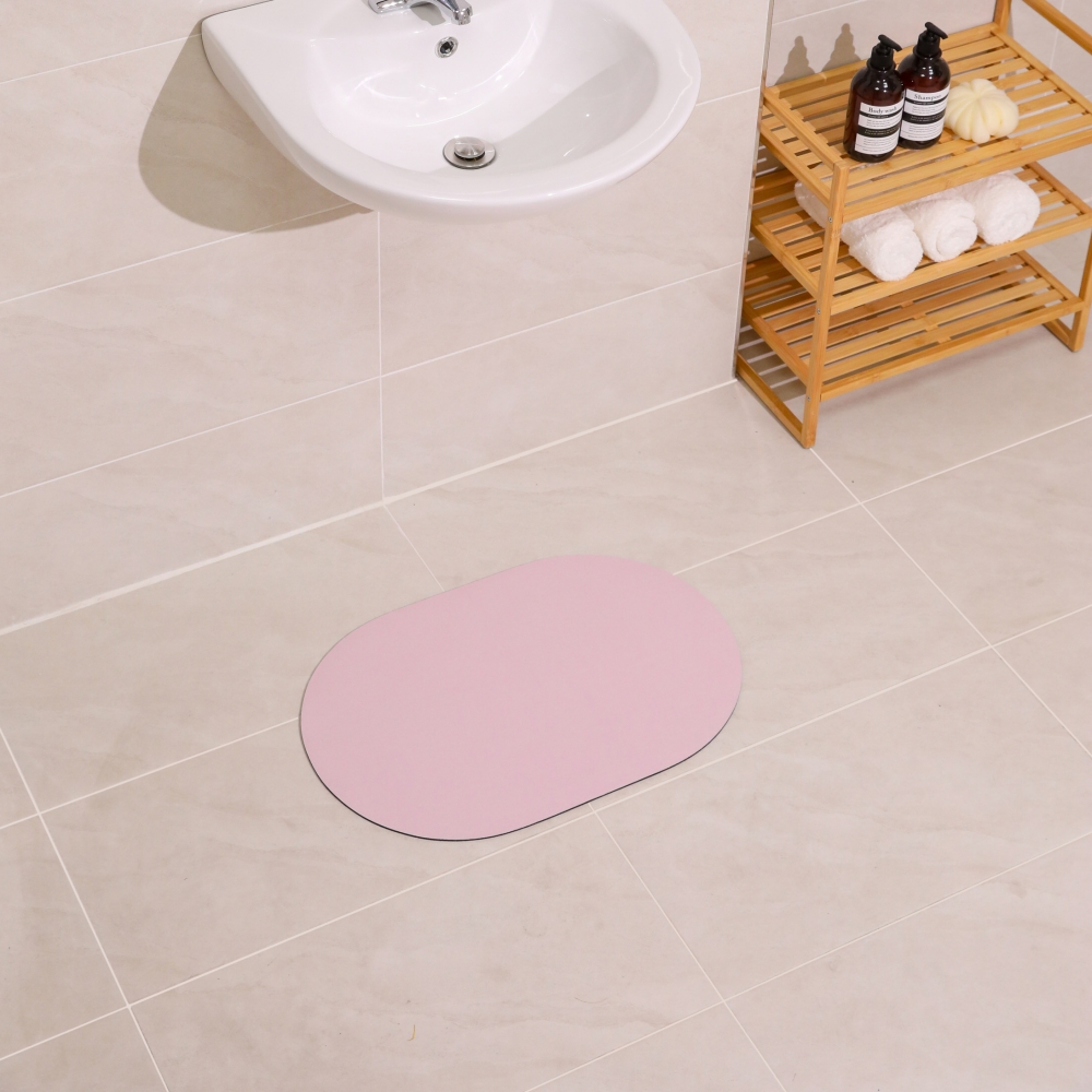 보니츠 규조토 발매트 욕실 주방매트 현관 싱크대 화장실 빨아쓰는라운드M