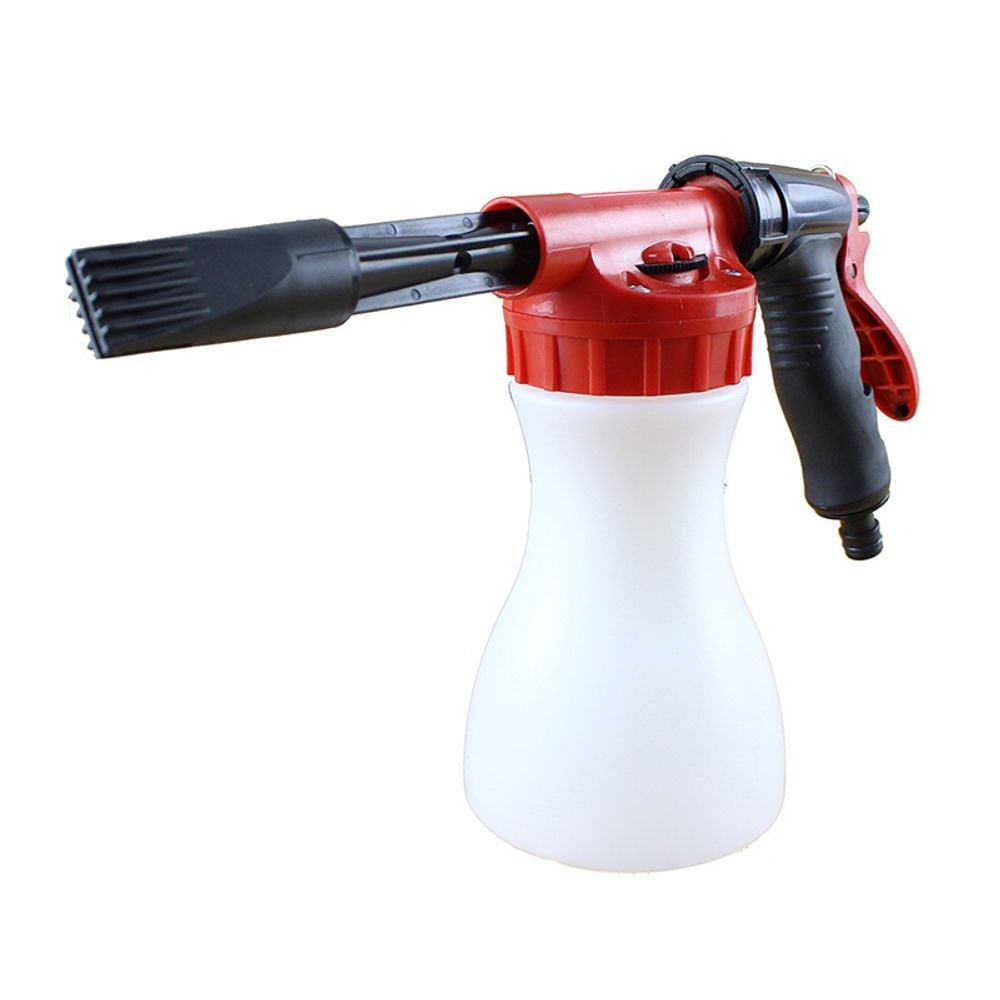 호스연결건 분무기 세차 폼스프레이 거품건 900ml - 메인 이미지