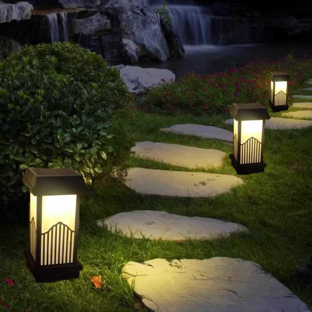 한옥벽등 문주등 식당용 일식집 엔틱 건물 샵 한식집 전원 연결형 50cm LED 광원 - 상세 이미지 4