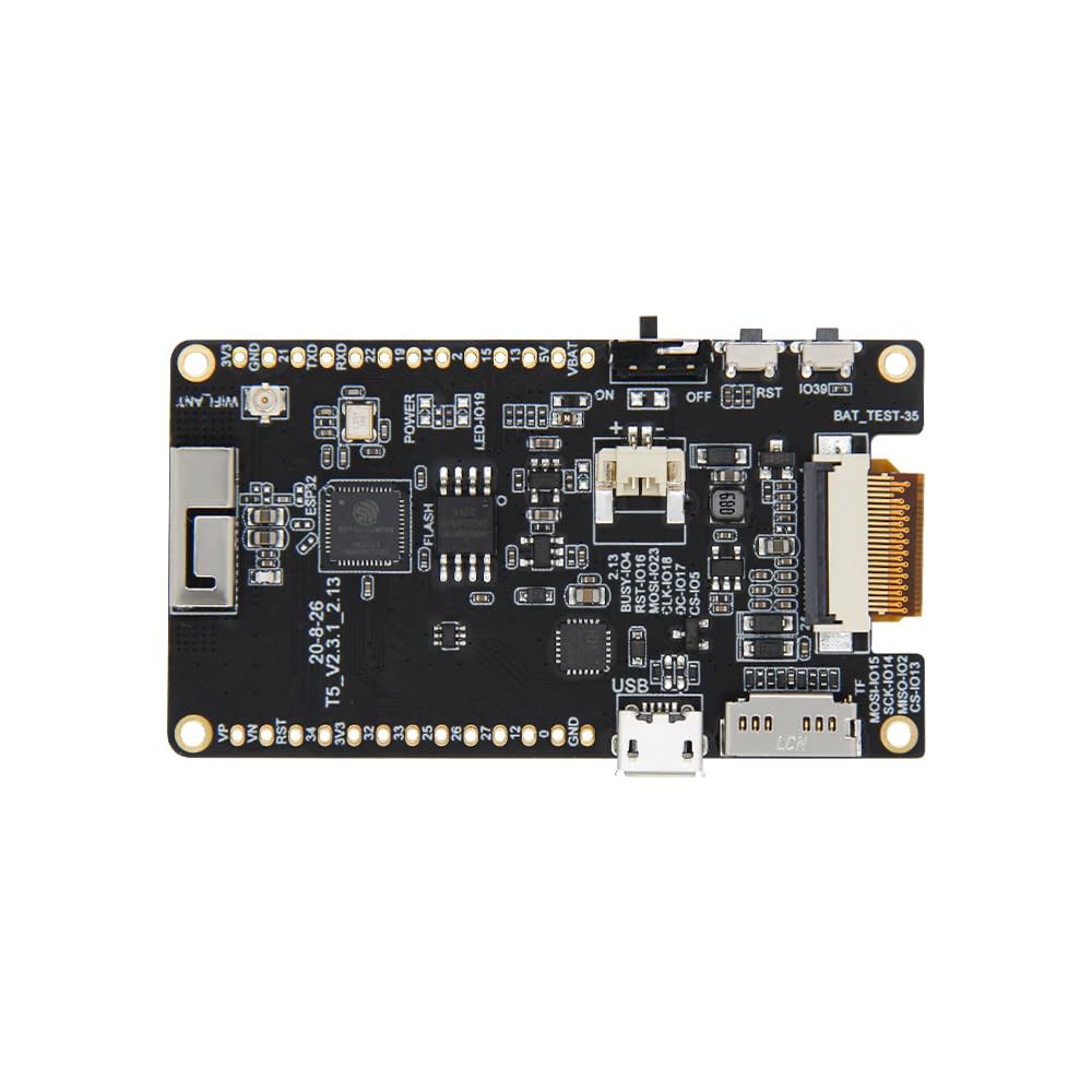 릴리고 TTGO T5 V2.3 2.13 인치 화면 전자 종이 새로운 드라이버 칩 GDEM0213B74 잉크 디스플레이 ESP32 모듈 - 상세 이미지 3
