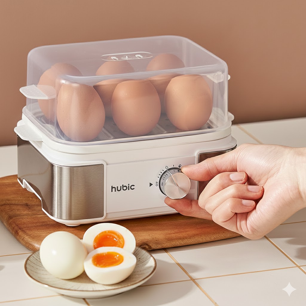[NEW 26년형]계란찜기 달걀삶는기계 고구마삶기 완숙 반숙 에그쿠커 떡 호빵찌는기계